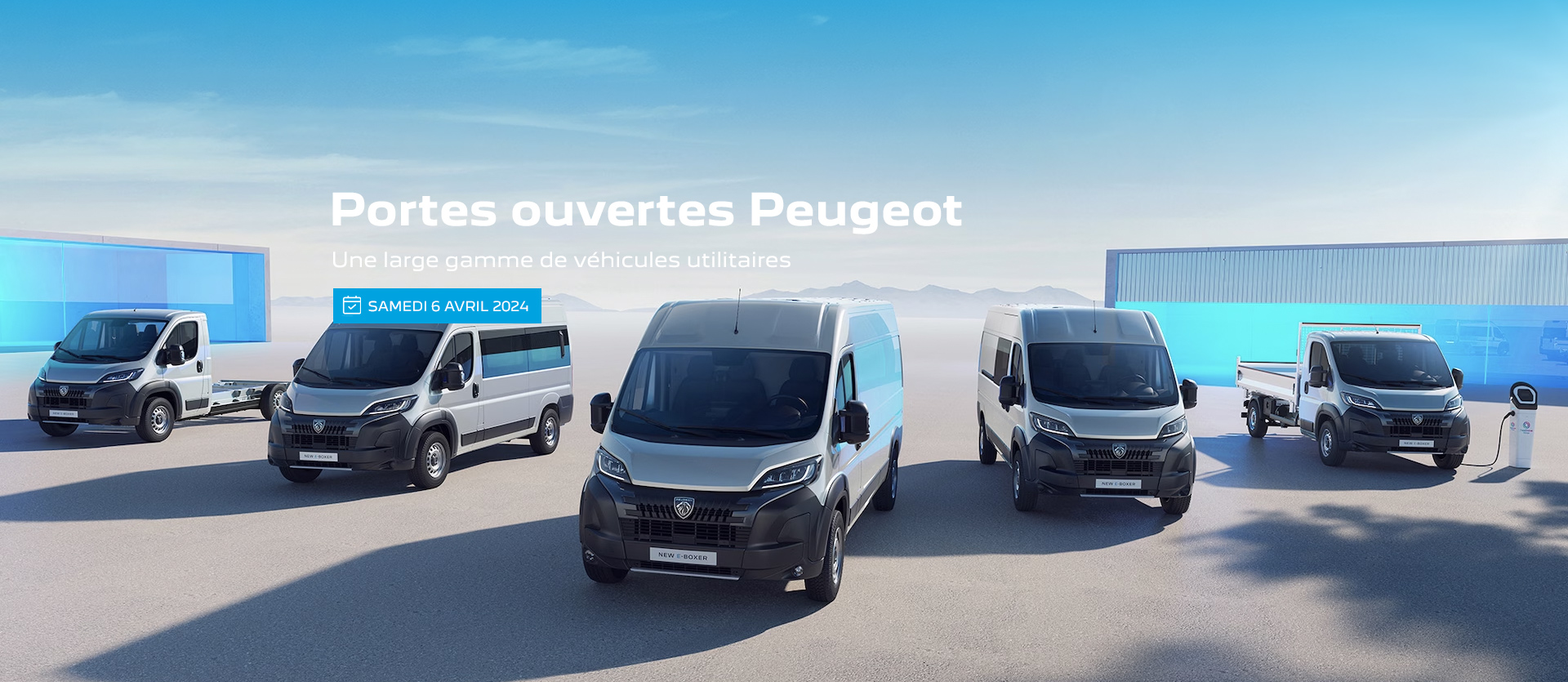 Nouveaux véhicules utilitaires électriques Peugeot à Saint-Laurent-d'Arce